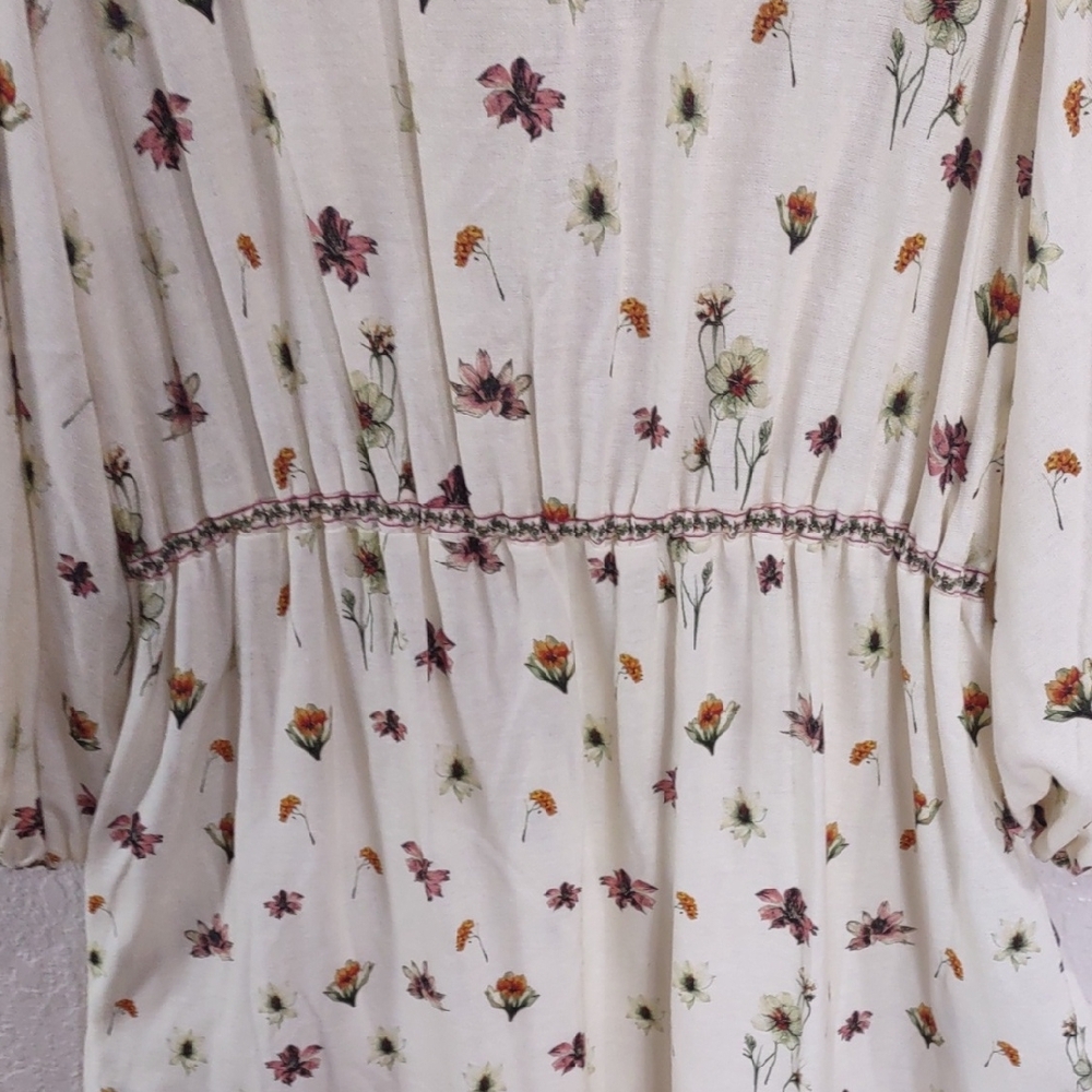 MAX STUDIO LONDON, Size M ,Floral Print Maxi Dress - Picture 16 of 17
